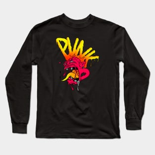 PUNK FLAME Long Sleeve T-Shirt